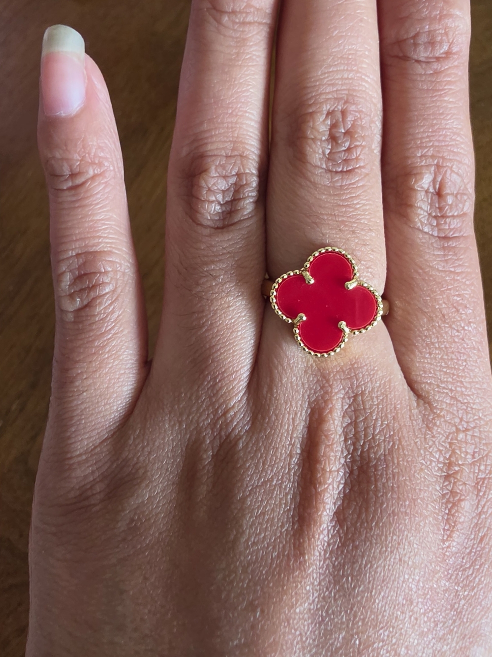 Anillo Ajustable Oro Laminado 14k